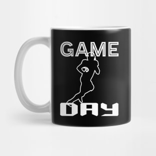 Game day Football - Funny Football Lovers Gift idea Print illustration Mug